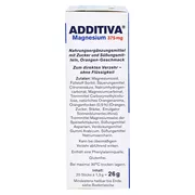 Additiva Magnesium 375 mg Sticks Orange 20 St