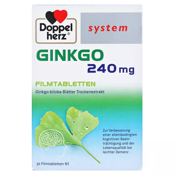 Doppelherz system Ginkgo 240 mg 30 St