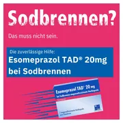 Esomeprazol TAD 20 mg bei Sodbrennen msr 14 St