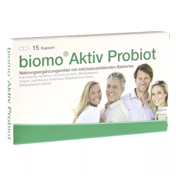 Biomo Aktiv Probiot Kapseln 15 St