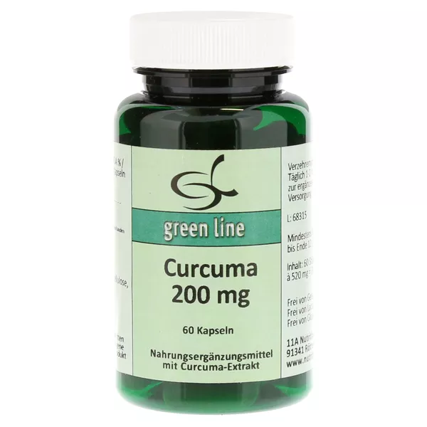 Curcuma 200 mg Kapseln 60 St