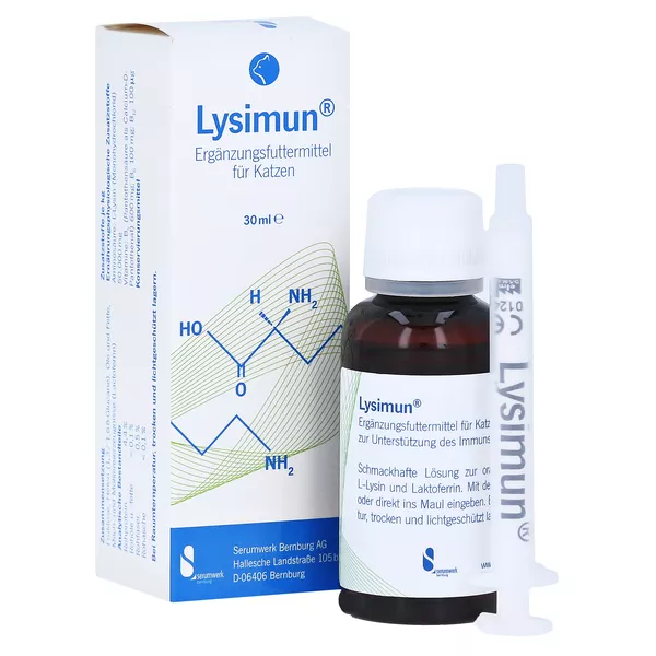 Lysimun Ergänzungsfutterm.lsg.f.katzen, 30 ml