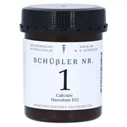 Schüssler NR.1 Calcium fluoratum D 12 Ta 1000 St