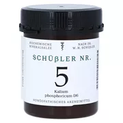 Schüssler NR.5 Kalium phosphoricum D 6 T 1000 St