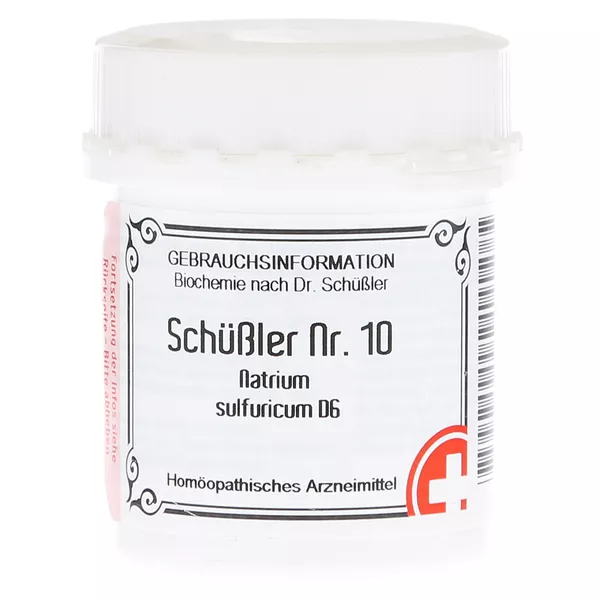 Schüssler Nr.10 Natrium sulfuricum D 6 T 400 St