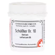 Schüssler Nr.10 Natrium sulfuricum D 6 T 400 St