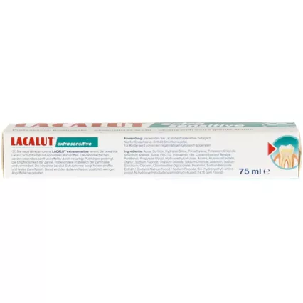 Lacalut Extra Sensitive Wirkzahncreme 75 ml