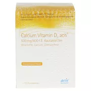 CALCIUM VITAMIN D3 acis 500 mg/400 I.E. 120 St