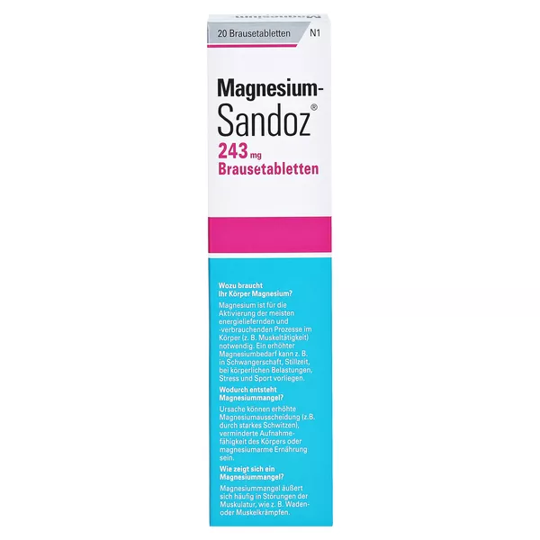 Magnesium Sandoz 243 mg 20 St