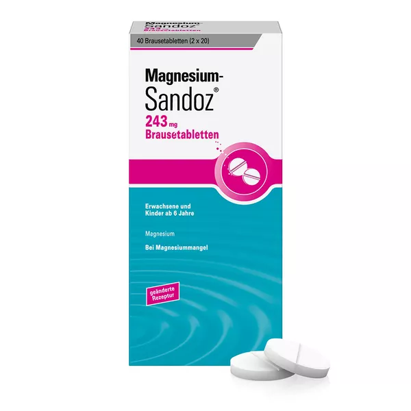 Magnesium Sandoz 243 mg, 40 St.