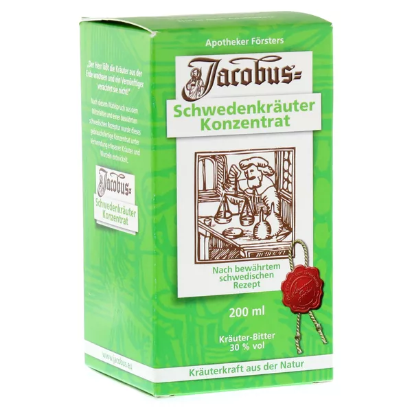 Jacobus Schwedenkräuter Konzentrat 200 ml