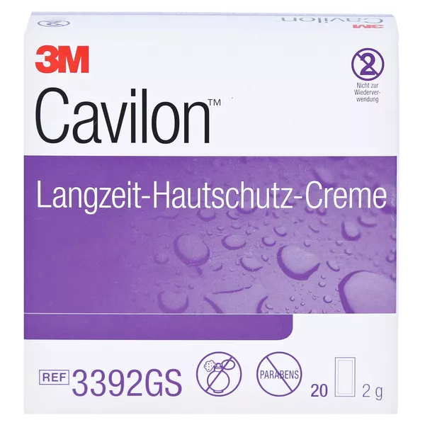 Cavilon Langzeit-hautschutz-creme FK 339 20X2 g