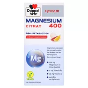 Doppelherz system Magnesium 400 Citrat mit Orange-Granatapfel-Geschmack 24 St