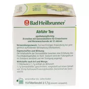 BAD Heilbrunner Abführ Tee Filterbeutel 15X1,7 g