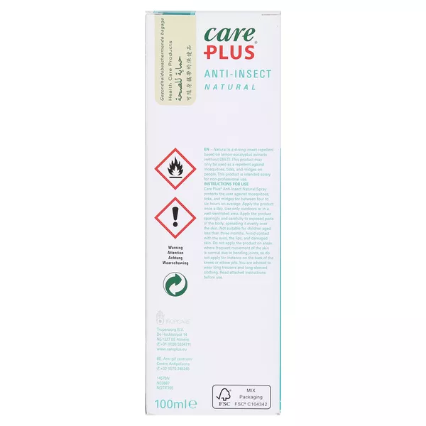 CARE PLUS Anti-insect natural Spray 100 ml