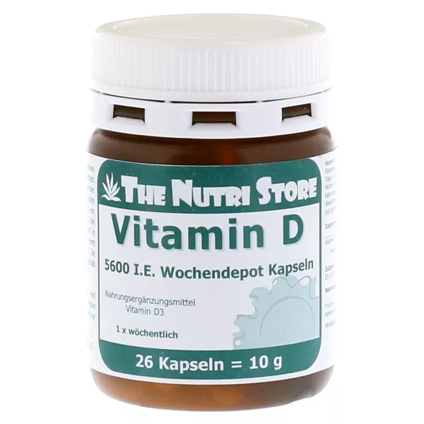 Vitamin D 5600 I.E. Wochendepot Kapseln 26 St