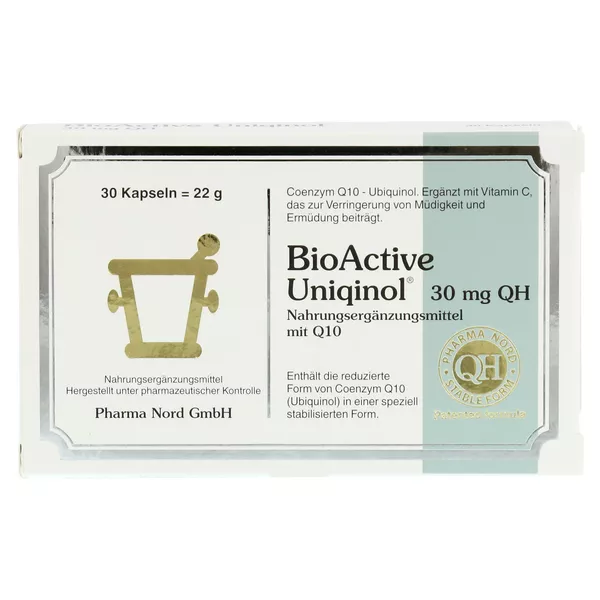 BIO Active Uniqinol 30 mg QH Pharma Nord 30 St