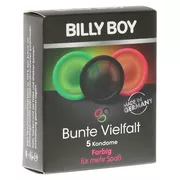 Billy Boy «Bunte Vielfalt» 5 bunt gemischte Kondome (5 Kondome) 5 St
