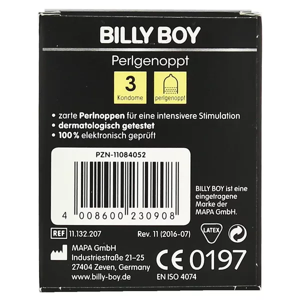Billy BOY Perlgenoppt, 3 St.