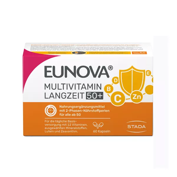 Eunova Langzeit 50+ Multivitamine / Mineralstoffe 60 St