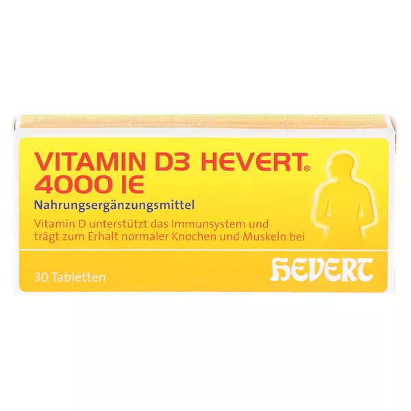 Vitamin D3 Hevert 4.000 I.E. Tabletten 30 St