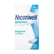 Nicotinell Kaugummi 2 mg Spearmint 96 St