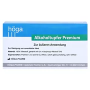 Alkoholtupfer Premium 3x3 cm 100 St