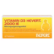 Vitamin D3 Hevert 2.000 I.E. Tabletten 60 St