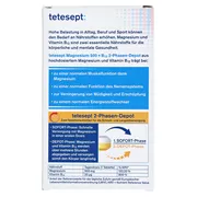 Tetesept Magnesium 500+b12 Depot Tablett 30 St