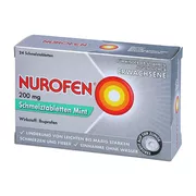NUROFEN  200 mg Ibuprofen Schmelztabletten Mint 24 St