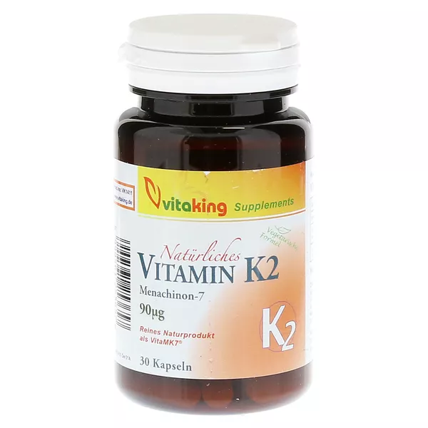 Vitamin K2 Menaq7 90 µg Kapseln 30 St