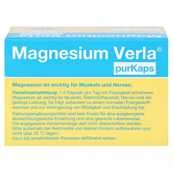 Magnesium Verla Purkaps, 60 St.