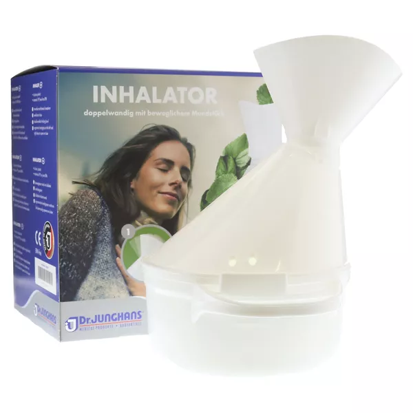 Inhalator Kunststoff Doppelwandig bewegl, 1 St.