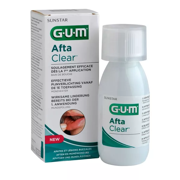 GUM Afta Clear Mundspülung 120 ml