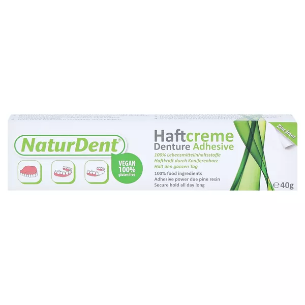 NaturDent Haftcreme für die Zahnprothese 40 g