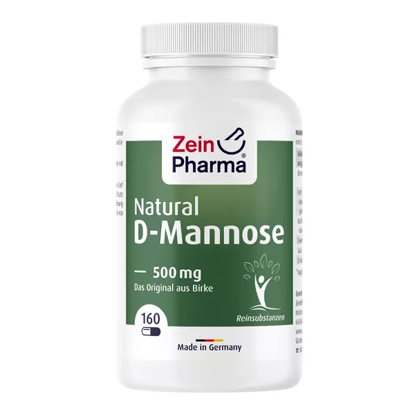 D-mannose Kapseln 500 mg 160 St