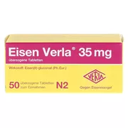 Eisen Verla 35 mg überzogene Tabletten 50 St