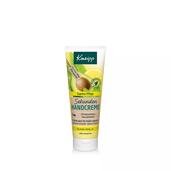 Kneipp Sekunden-Handcreme - Zitronenverbene & Avocadobutter D 75 ml