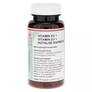Vitamin K2+vitamin D3+rotalge Kapseln 90 St