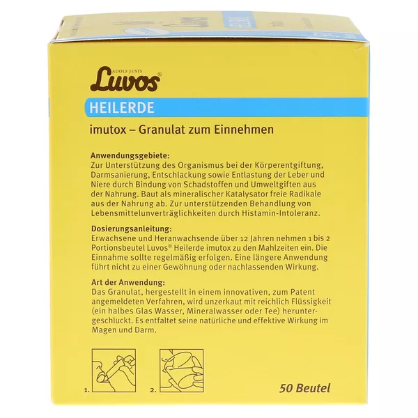 Luvos-Heilerde imutox Granulatbeutel 50 St