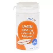 Lysin 1.000 Mg+vitamin C Tabletten MediF 60 St
