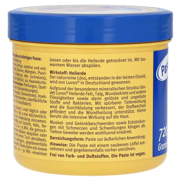 Luvos-Heilerde 2 hautfein Paste 720 g