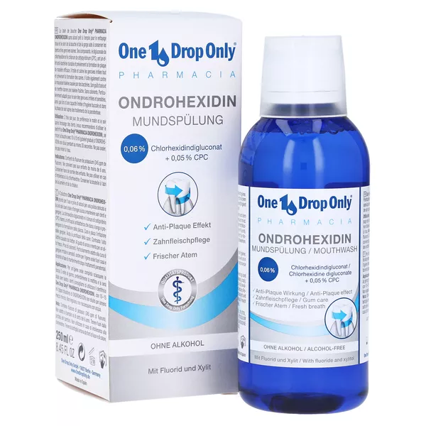 ONE DROP Only Pharmacia Ondrohexidin Mun 250 ml