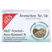 H&S Fenchel-Anis-Kümmel N 20X2,0 g