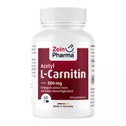 L Carnitin Kapseln mit Acetyl L Carnitin 60 St