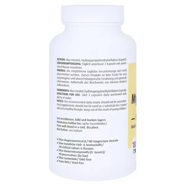 Myo Inositol Kapseln 500 mg 180 St