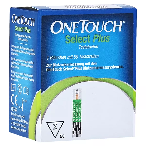 ONE Touch Select Plus Blutzucker Teststr