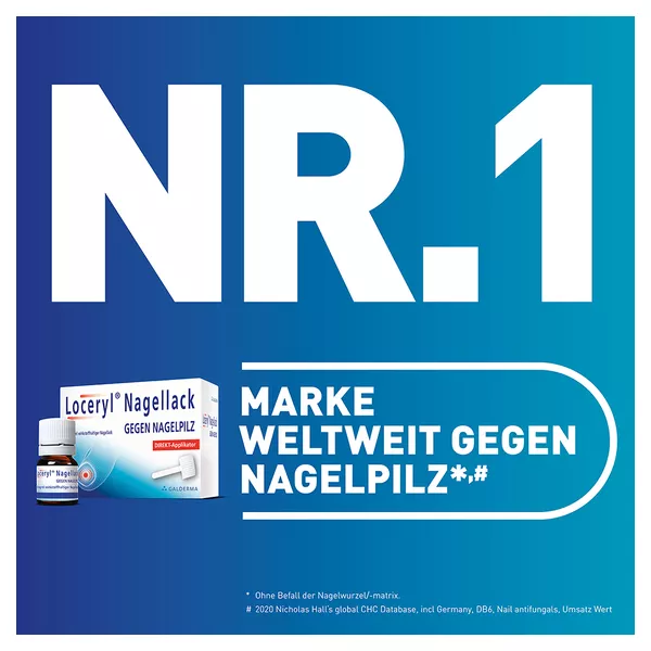 Loceryl Nagellack gegen Nagelpilz , 2,5 ml