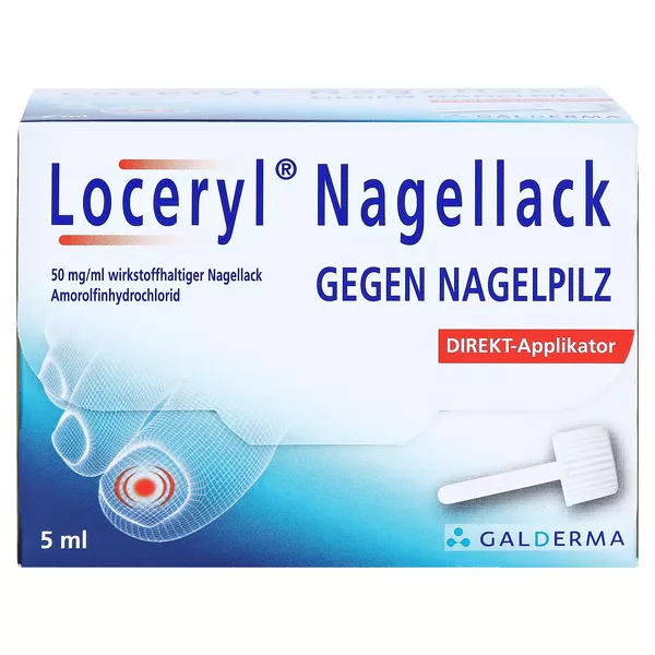 Loceryl Nagellack gegen Nagelpilz mit Direkt-Applikator, 5 ml