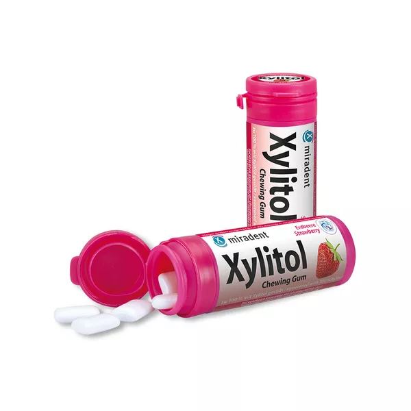 Xylitol Chewing Gum Kids, Erdbeere